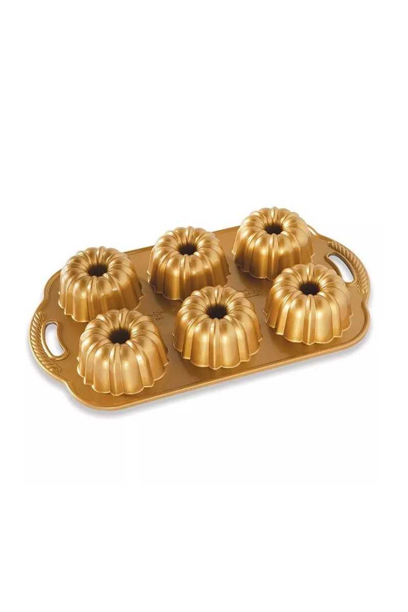 Nordic Ware Gold Anniversary bundtlette pan