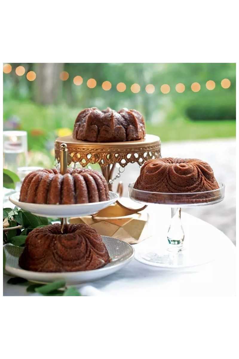 Nordic Ware Gold Bundt Quartet Pan