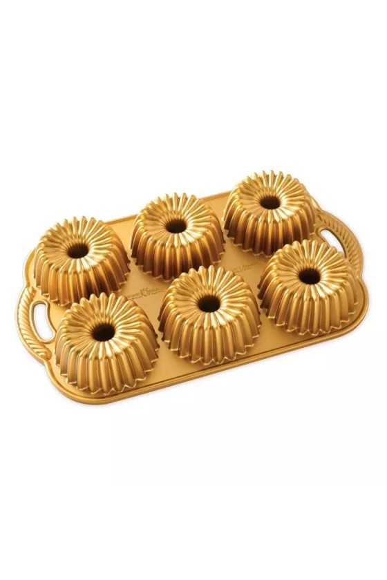 Nordic Ware Gold Brilliance bundlette pan