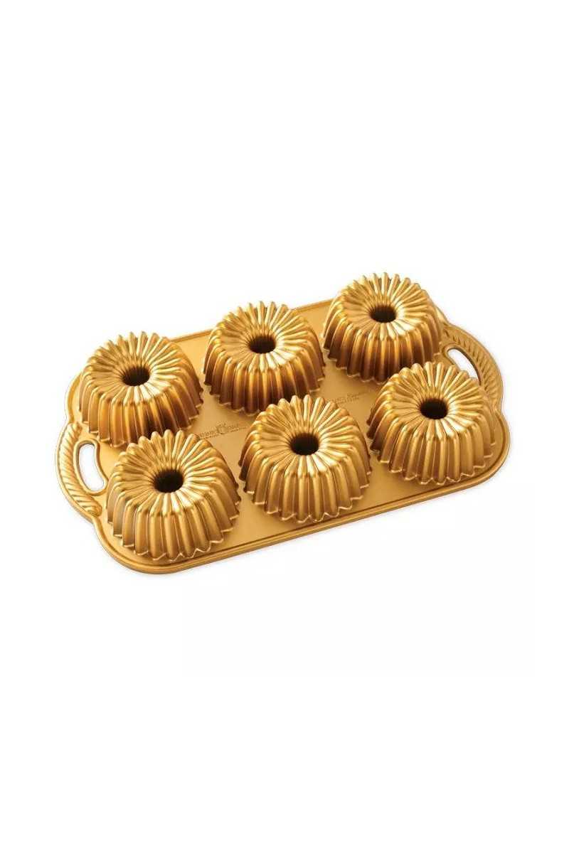 Nordic Ware Gold Brilliance bundlette pan