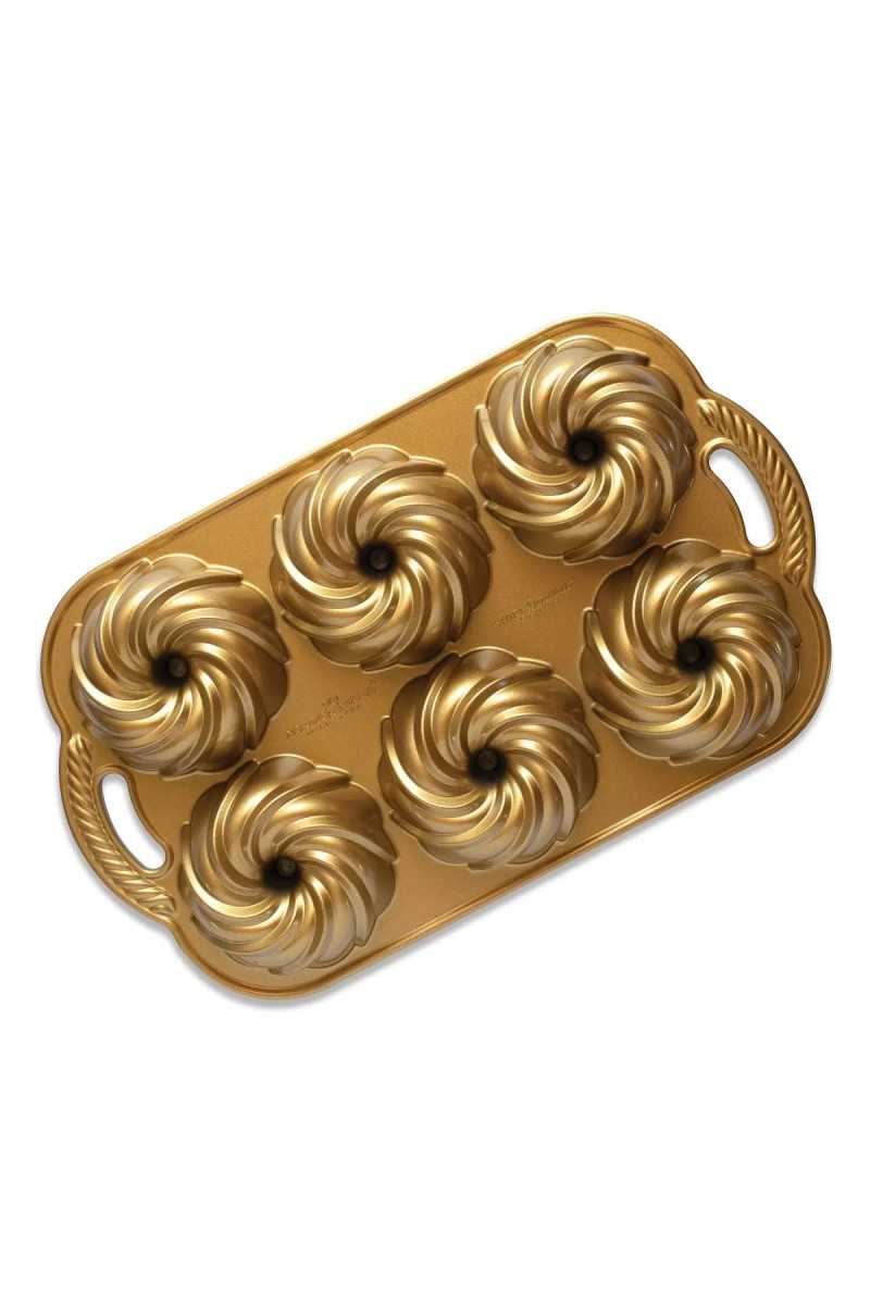 Nordic Ware Gold Swirl bundlette