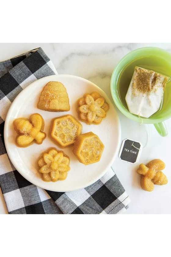 Nordic Ware Gold Busy Bee bitelette pan