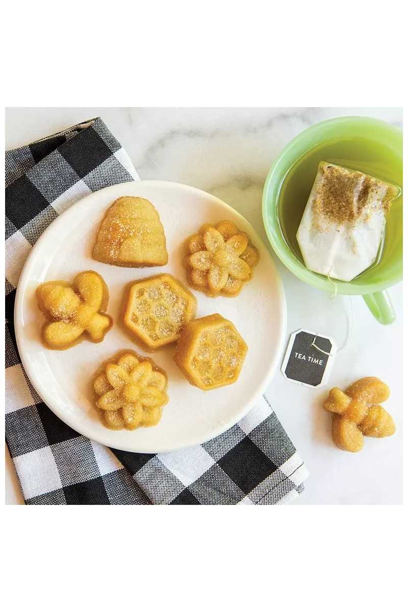 Nordic Ware Gold Busy Bee bitelette pan