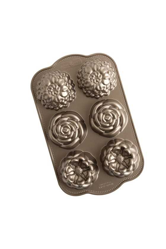 Nordic Ware Toffee Floral cakelet