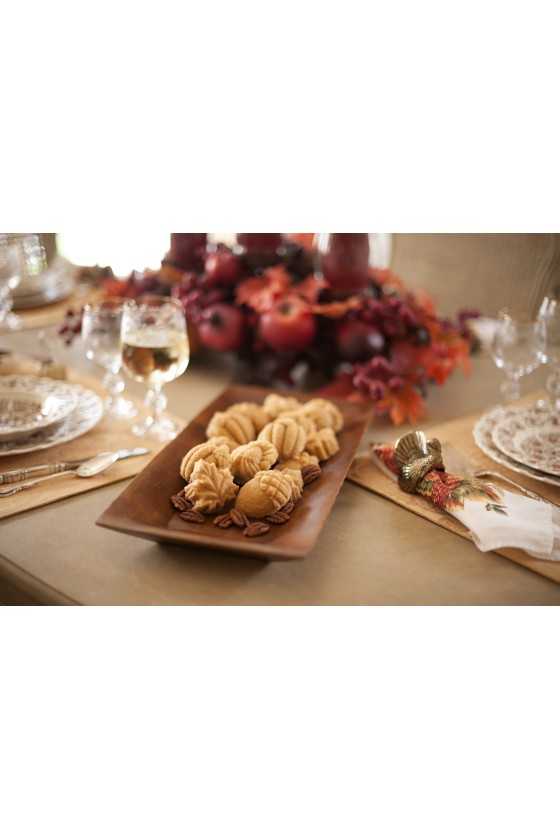 Nordic Ware Bronze Autumn cakelet