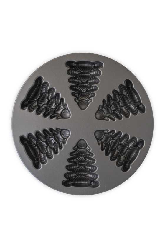 Nordic Ware Silver Evergreentea cakelets