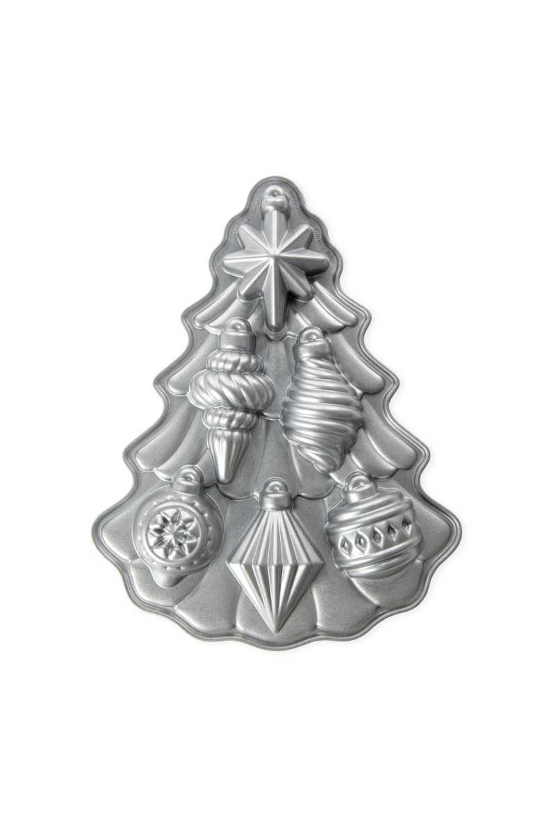 Nordic Ware Silver VIntage ornament pan | Koken en Wonen