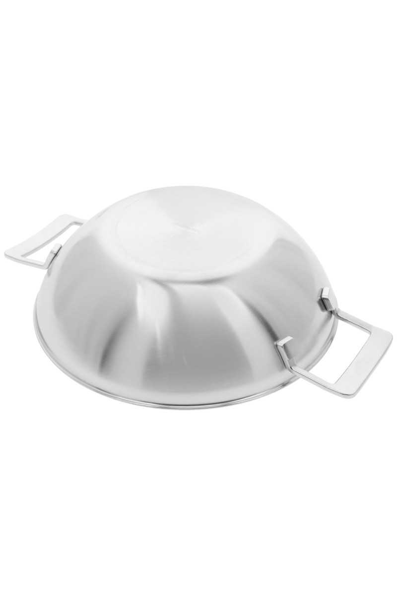 Demeyere Industry 5 Wok met 2 handgrepen 30cm