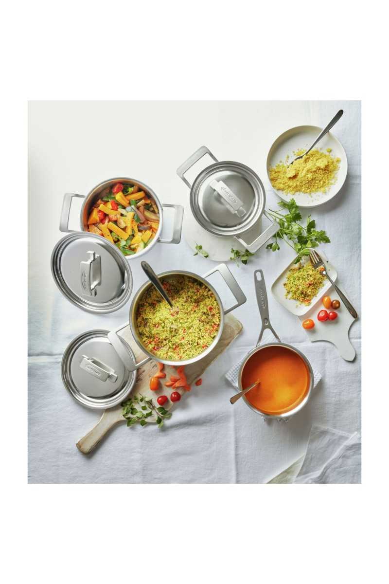 Demeyere Industry 5 Pots and Pans Set, 4-piece
