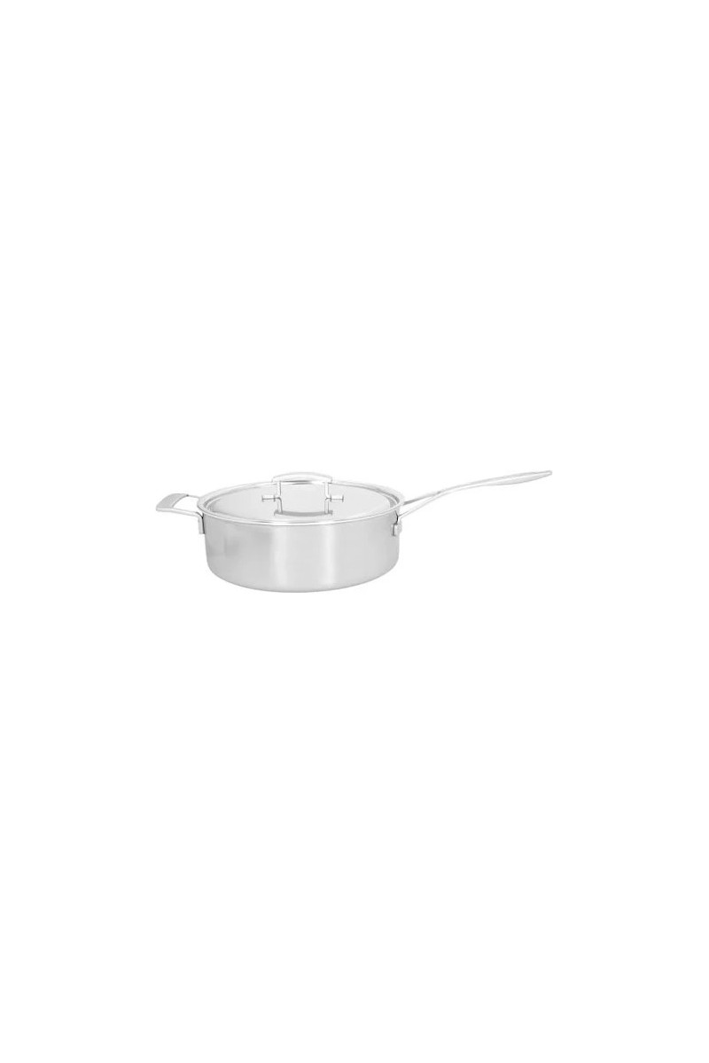Demeyere Industry 5 Low Saute Pan with Lid 24cm