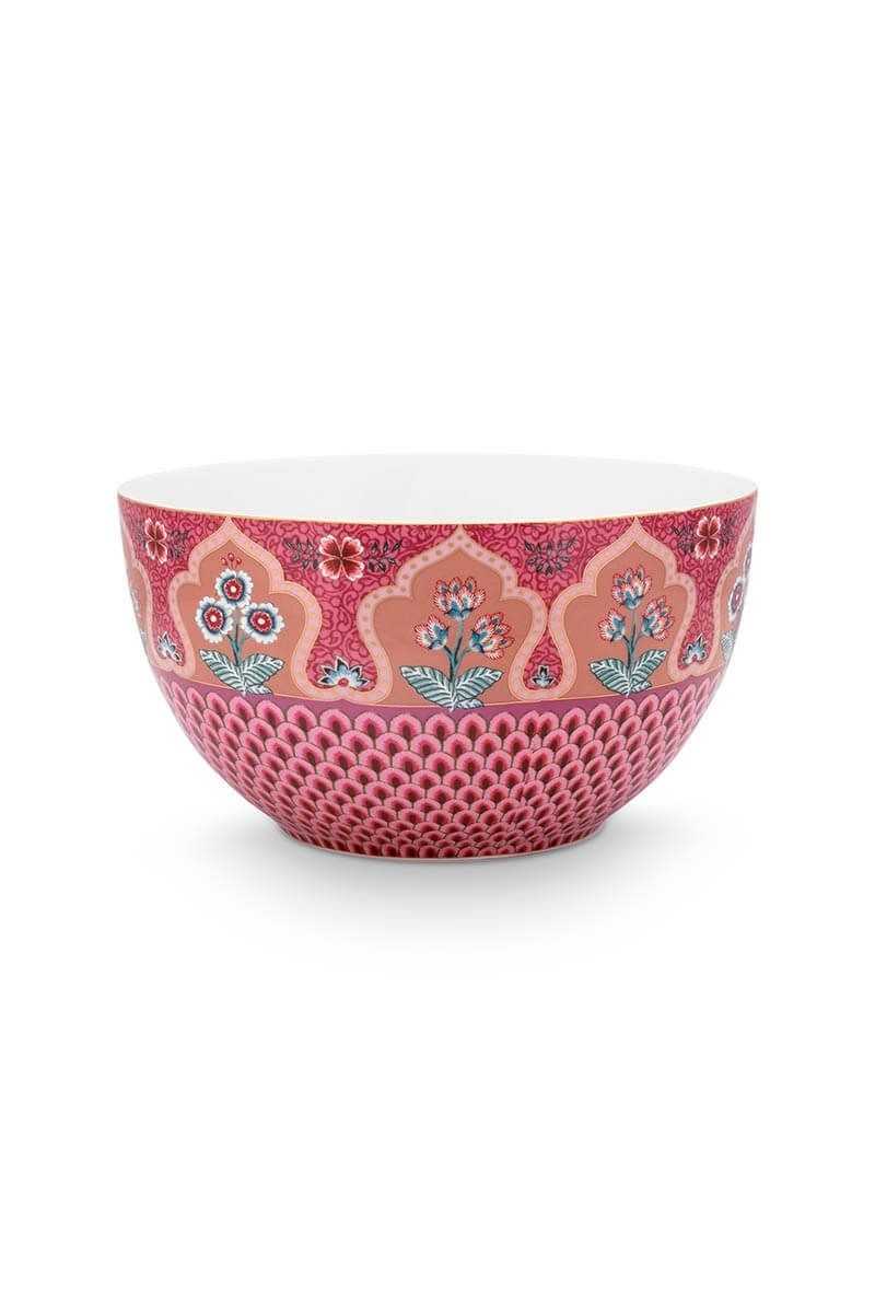 ip Studio Flower Festival Bowl in dark pink (18 cm) | Koken en Wonen ip Studio Flower Festival Bowl in dark pink (18 cm) | Koken en Wonen