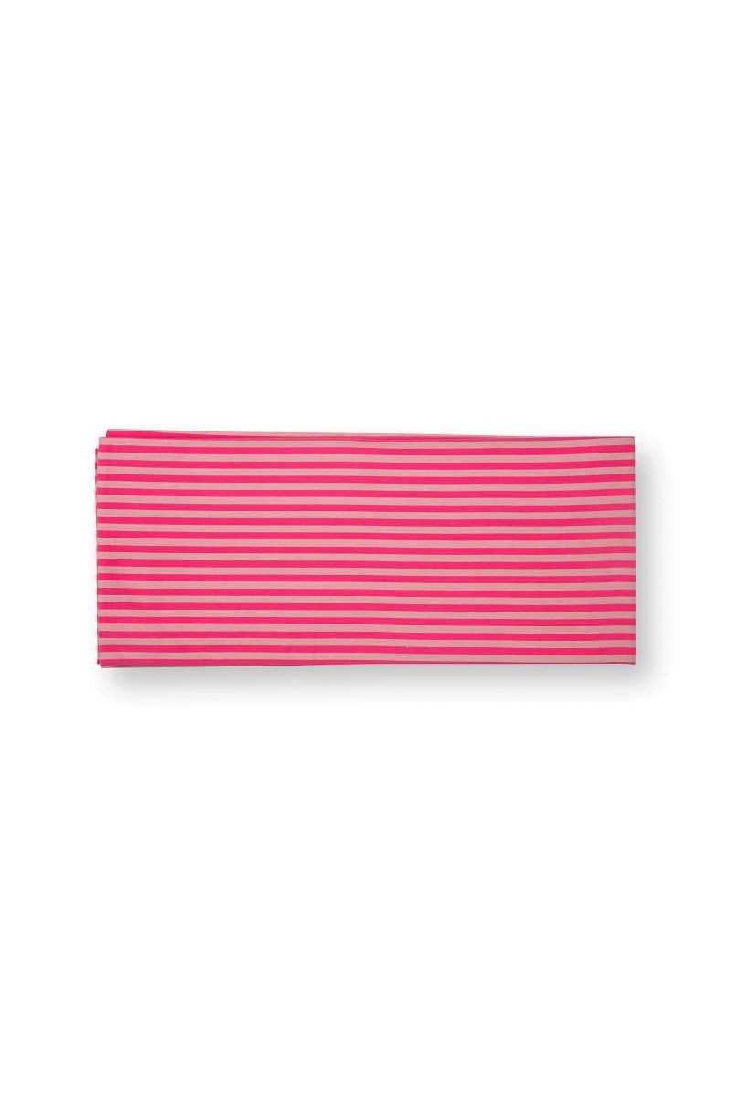 Pip Studio Stripes Tafelkleed Roze 160x250cm
