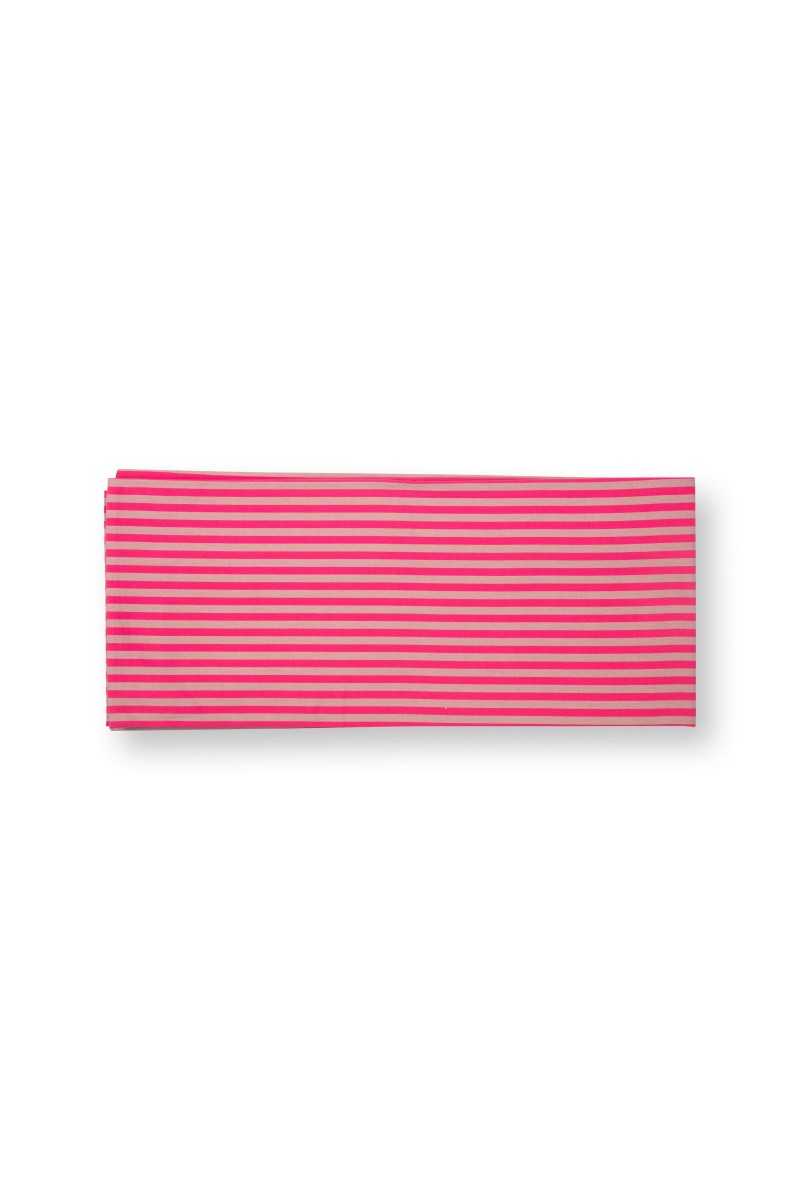 Pip Studio Stripes Tafelkleed Roze 180x300cm
