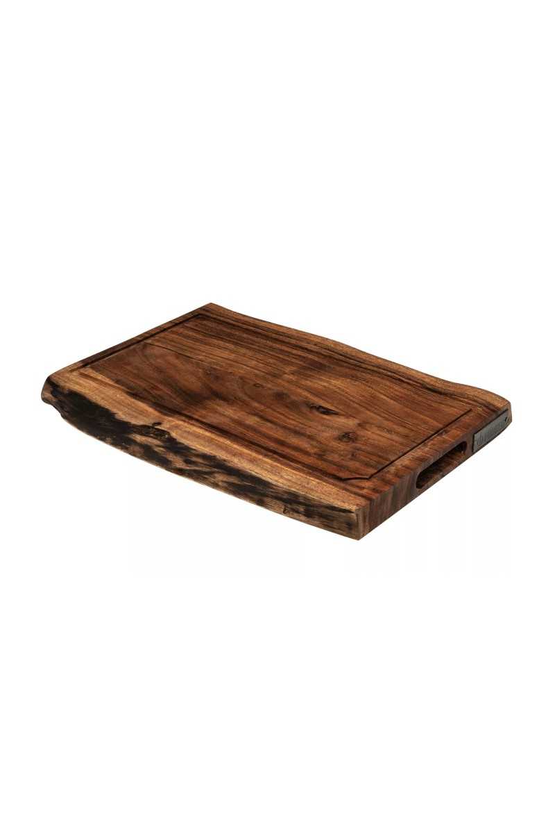 Forged Cutting Board with Juice Groove & Anti-Slip – Acacia Wood