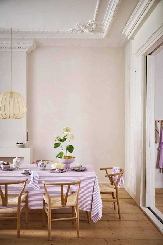 Pip Studio Stripes Tafelkleed Lilac 160X250cm