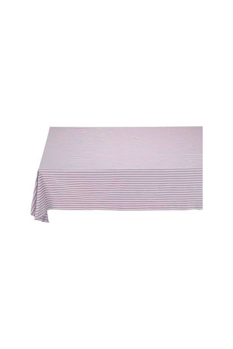 Pip Studio Stripes Tafelkleed Lilac 160X250cm Pip Studio Stripes Tafelkleed Lilac 160X250cm