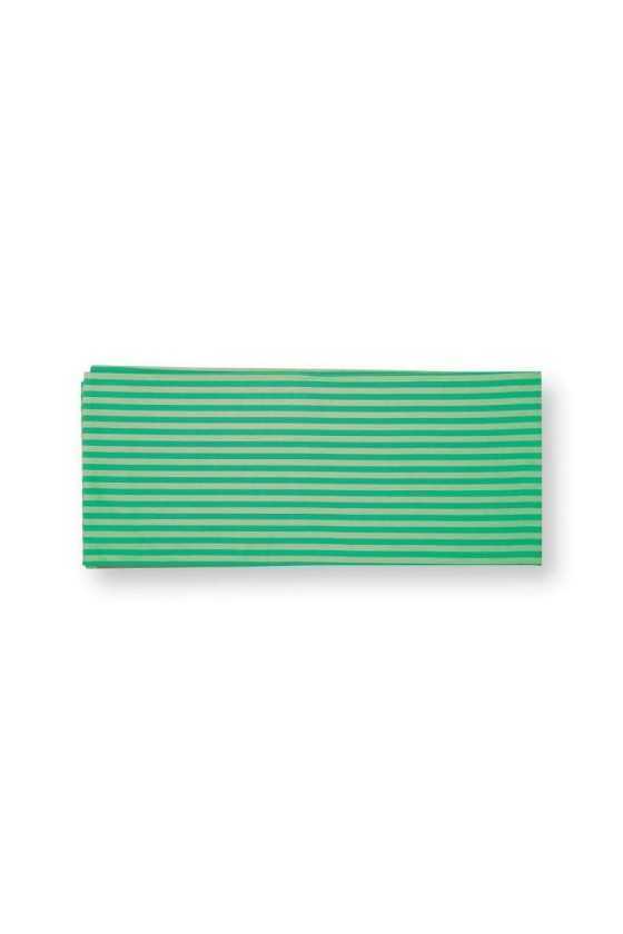 Pip Studio Stripes Tablecloth Green 160x250cm