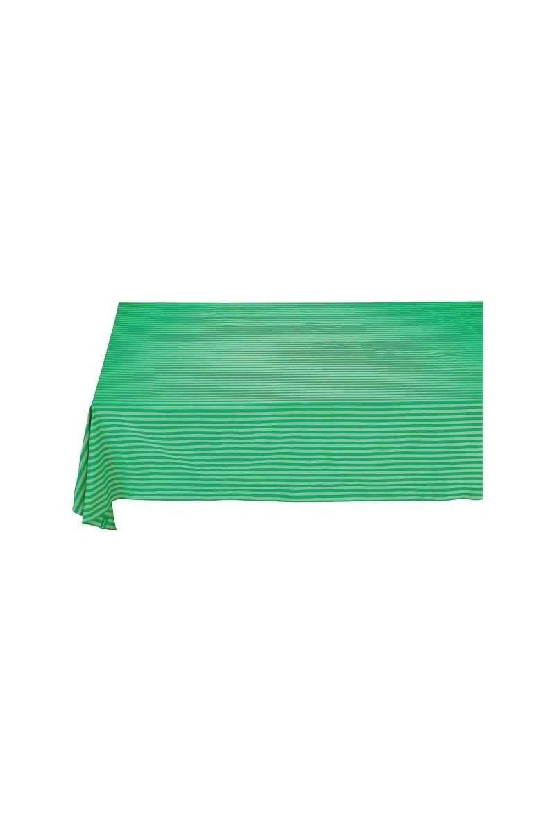 Pip Studio Stripes Tafelkleed Groen 160x250cm Pip Studio Stripes Tafelkleed Groen 160x250cm