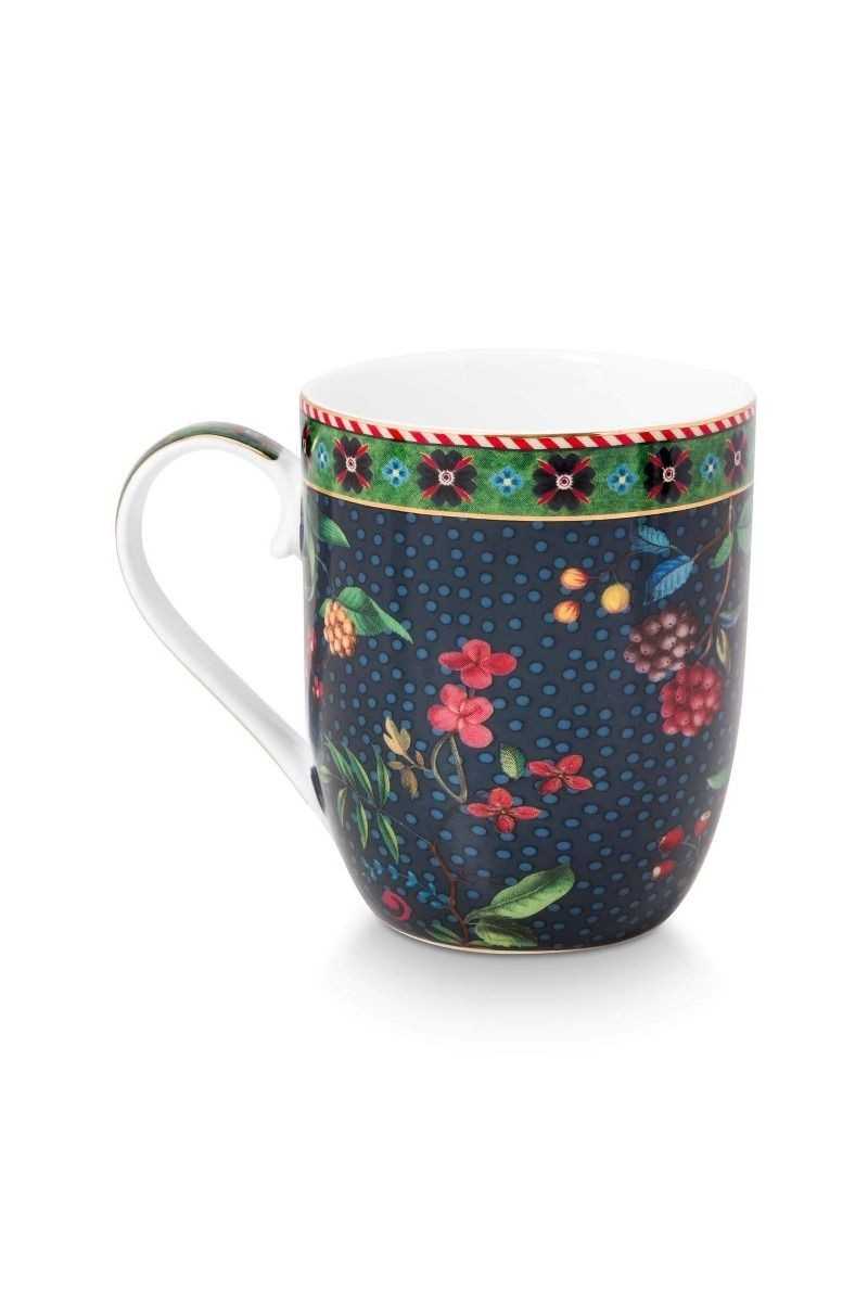 Pip Studio Set of 2 Small Mugs Berry Blues