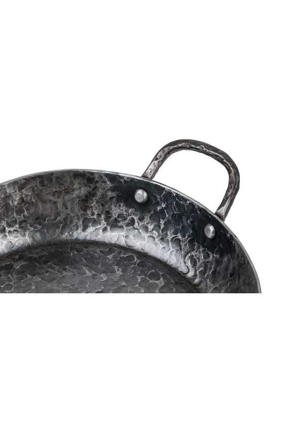 Forged Frying Pan - Durable Carbon Steel for Baking and Frying