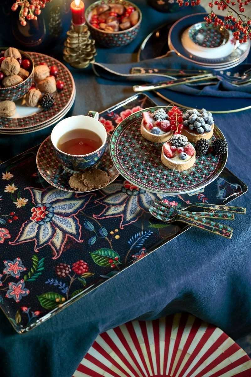 Pip Studio Set of 2 Cups & Saucers Berry Blues