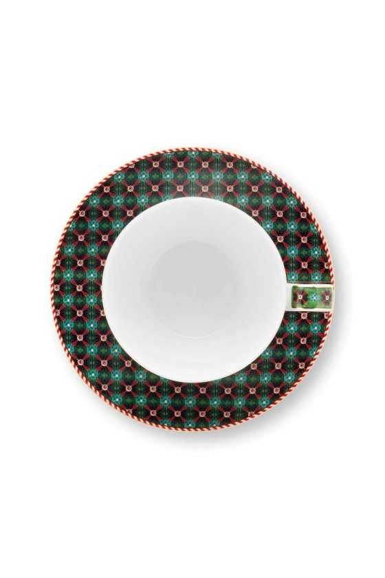 Pip Studio Set of 2 Cups & Saucers Berry Blues