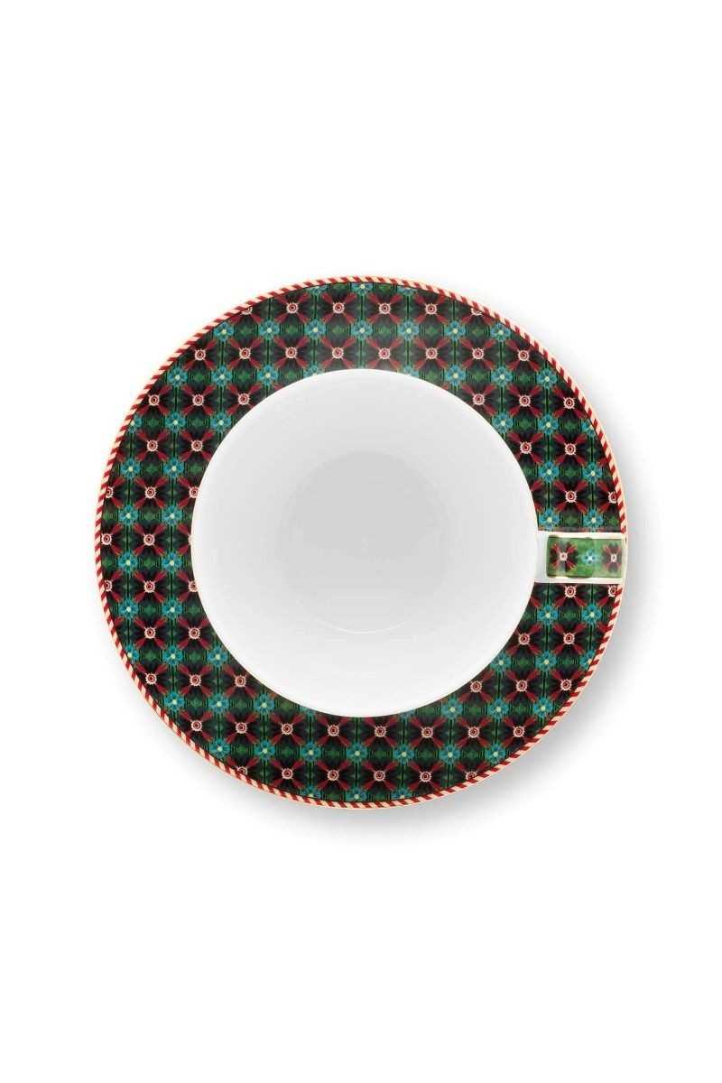 Pip Studio Set of 2 Cups & Saucers Berry Blues