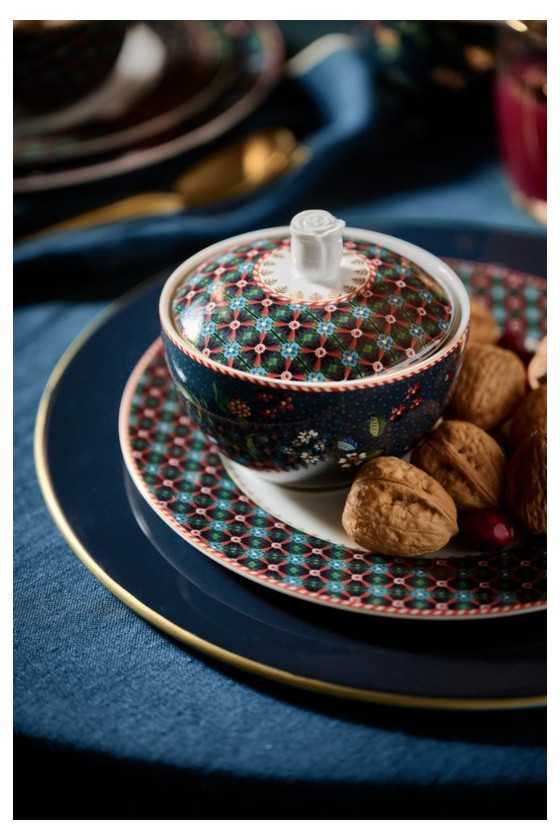 Pip Studio Berry Blues sugar bowl 300ml