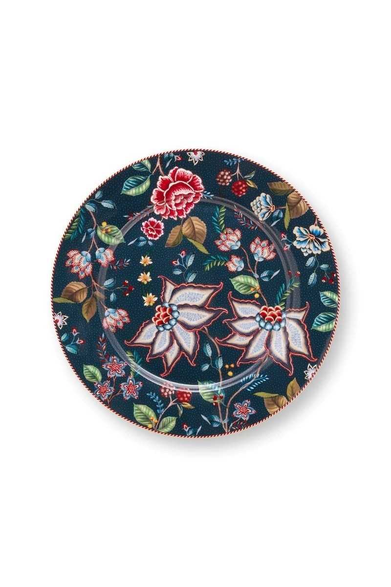 Pip Studio Onderbord Berry Blues Blauw 32cm