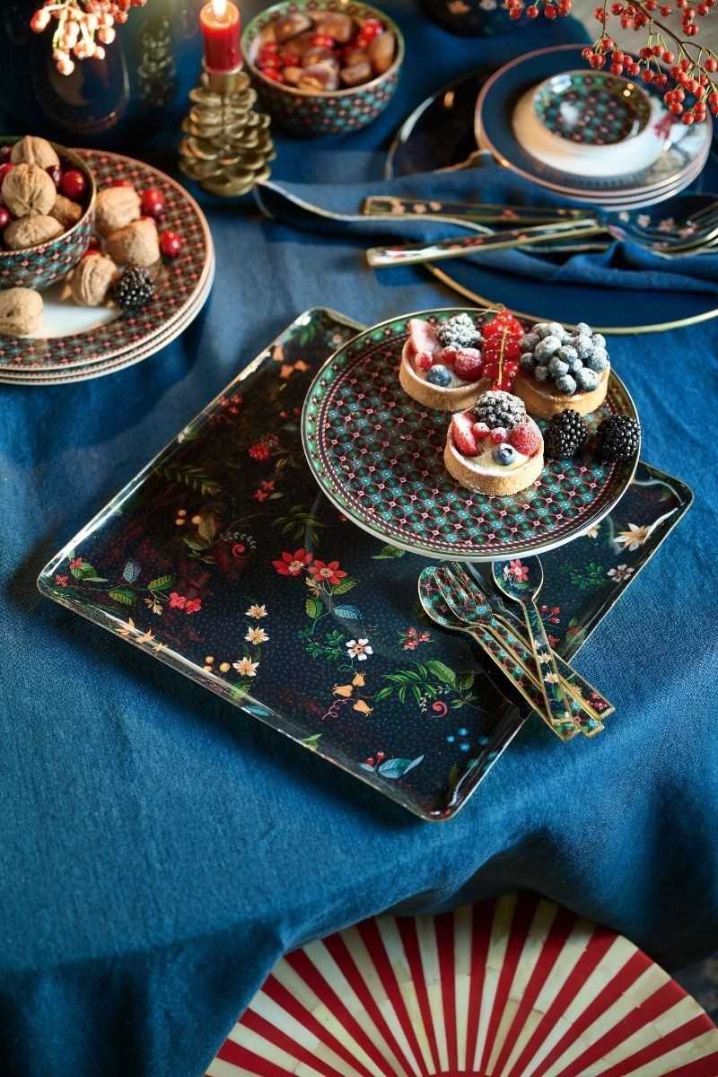 Pip Studio Cake Stand Small Clover Green 21cm