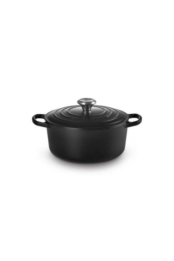 Le Creuset Cocotte Braadpan Zwart 24cm - 4,2L