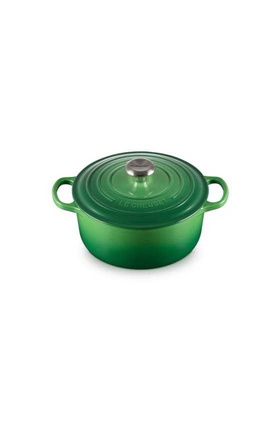 Le Creuset Braadpan Rond Geëmailleerd Gietijzer Bamboo