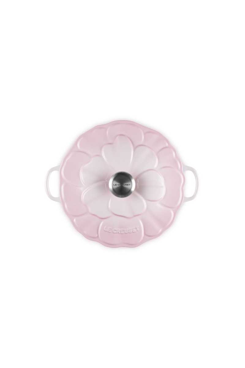 Le Creuset Campagnard Signature Bloesem Pink Shell 26cm - 2,2L