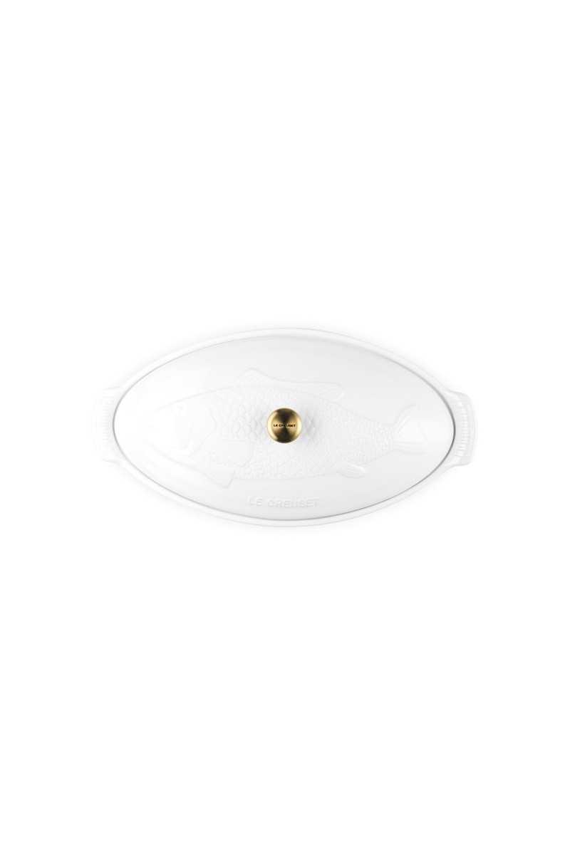 Le Creuset Heritage Ovenschaal 'Vis' in Aardewerk