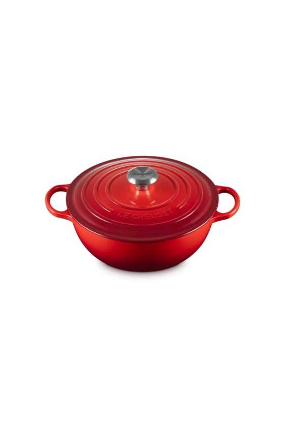 Le Creuset Dutch Oven Enameled Cast Iron Cherry Red