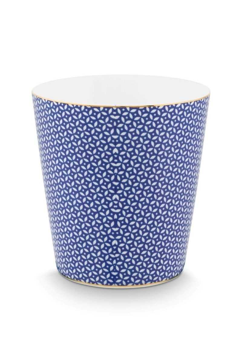 Pip Studio Royal Stripes Mug Tiles & Blue Teatip 2-piece set