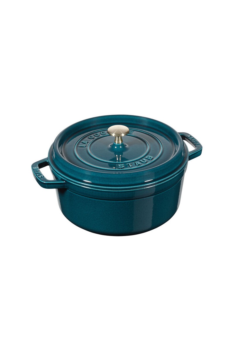 Staub La Cocotte braadpan 24cm La Mer Staub La Cocotte braadpan 24cm La Mer