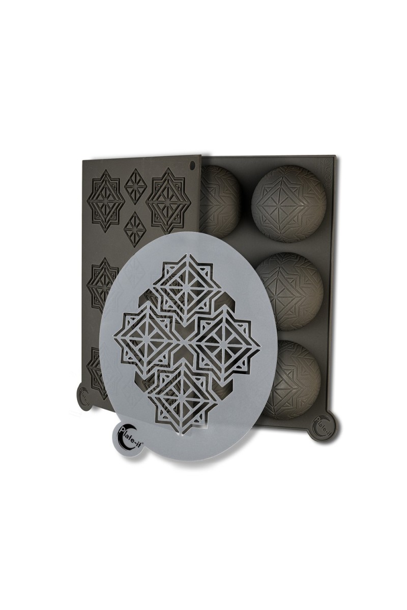 Plate-it Garneermallen Infinity 3-delige set