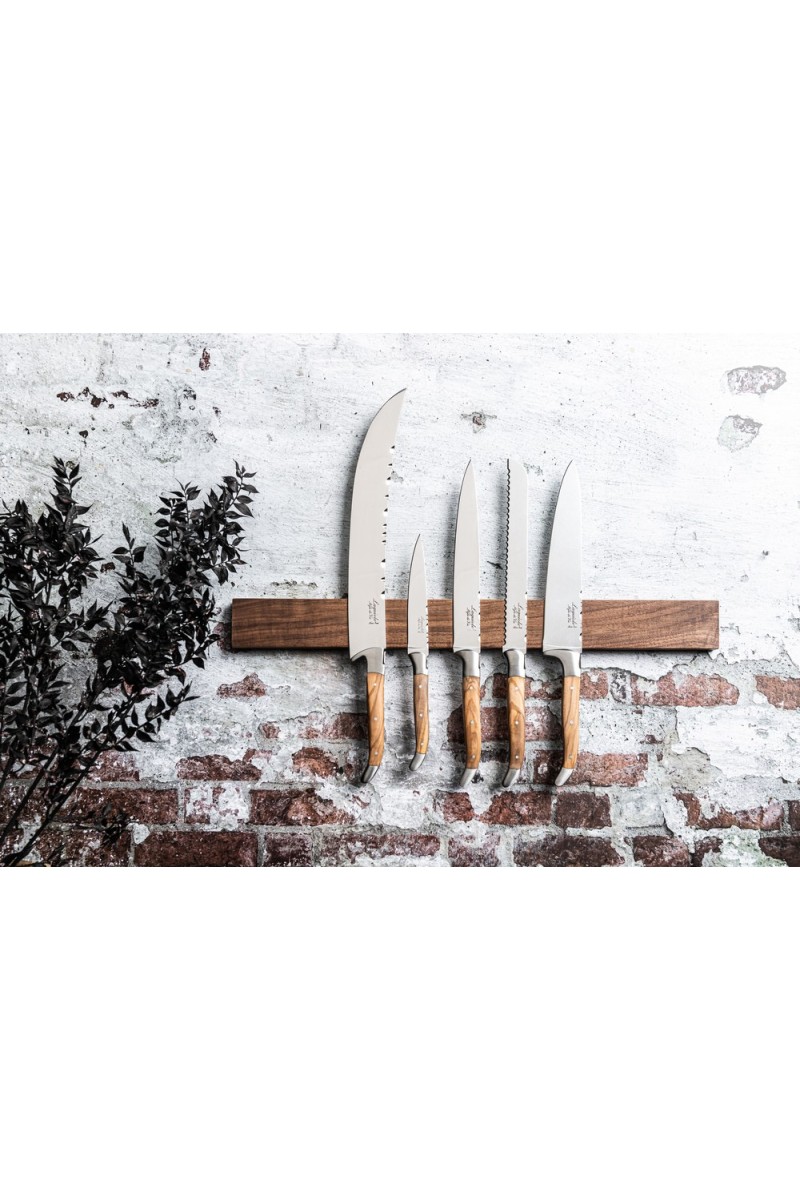 Laguiole Style de Vie Luxury Line Champagne Sword Sabre Olive Wood