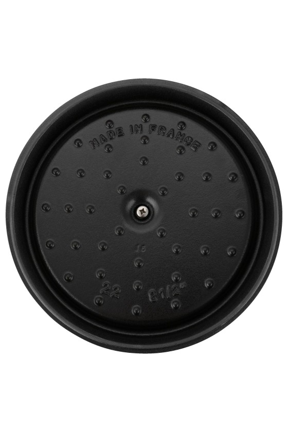 Staub La Cocotte braadpan 22cm grafietgrijs