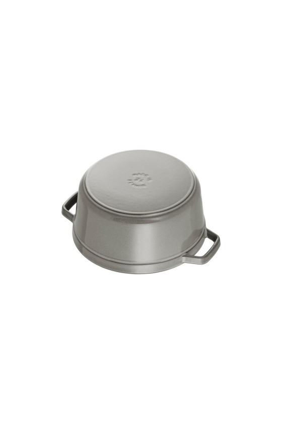 Staub casserole 22cm Graphite Grey