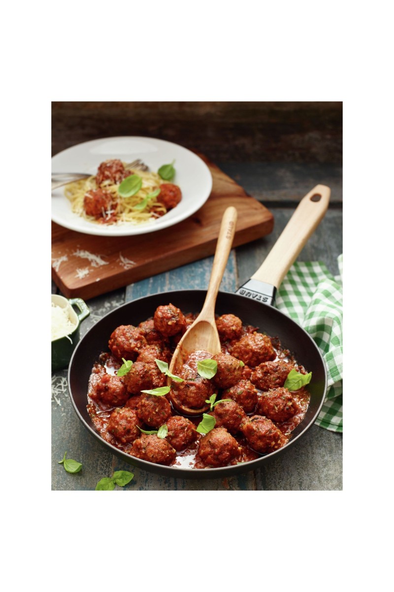 Staub Frying Pan, wooden handle 26cm