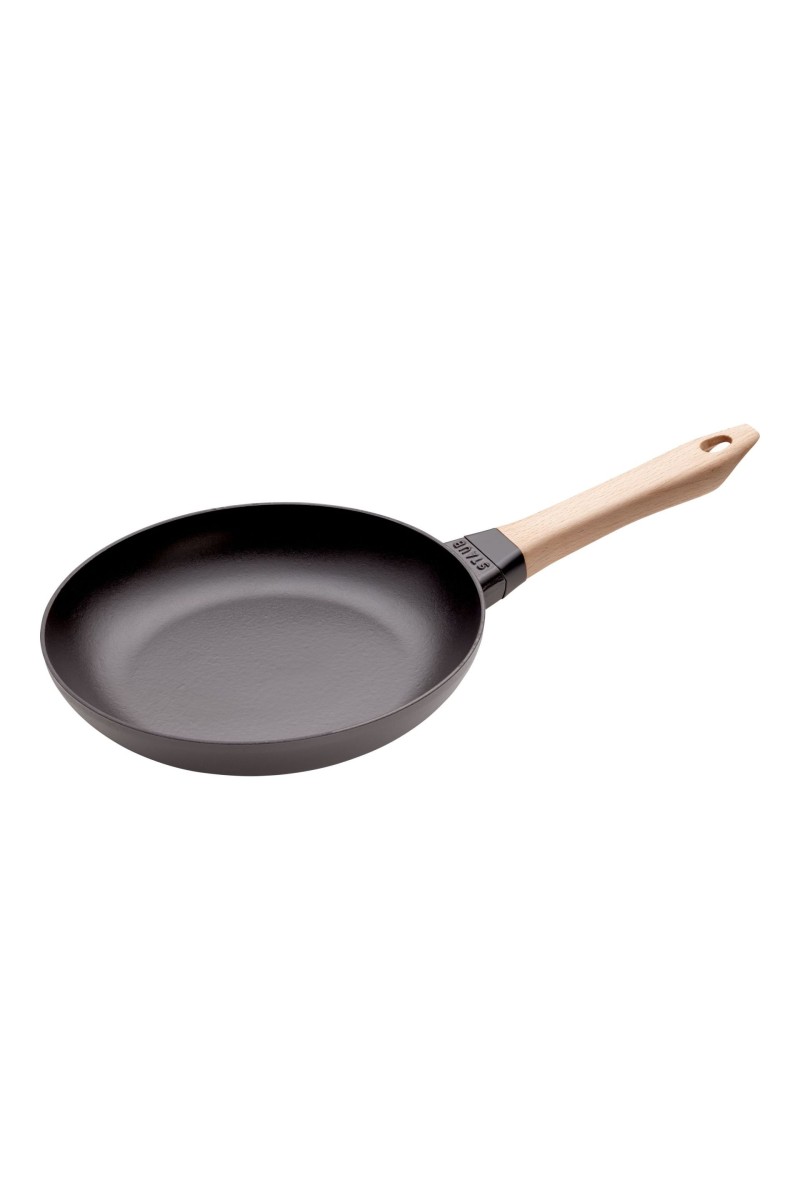 Staub Frying Pan, Wooden Handle 24cm