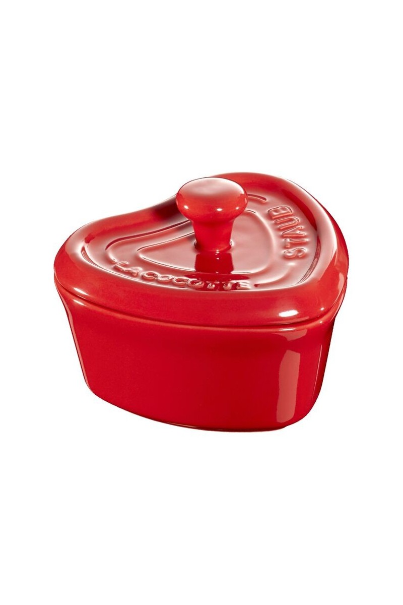 Staub Ceramiek Mini braadpan 10cm/200ml Hart Kersenrood