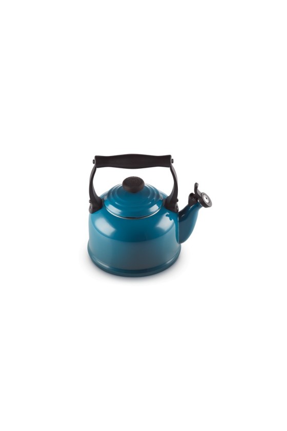 Le Creuset Fluitketel "Tradition" Deep Teal 2,1L