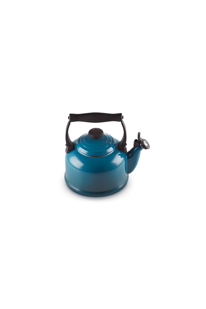Le Creuset Whistling Kettle "Tradition" Deep Teal 2.1L