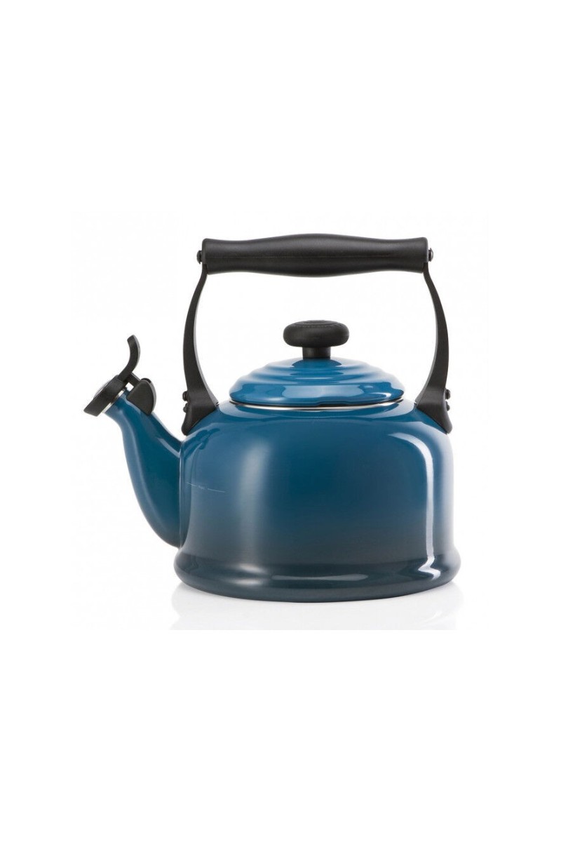 Le Creuset Fluitketel "Tradition" Deep Teal 2,1L Le Creuset Fluitketel "Tradition" Deep Teal 2,1L