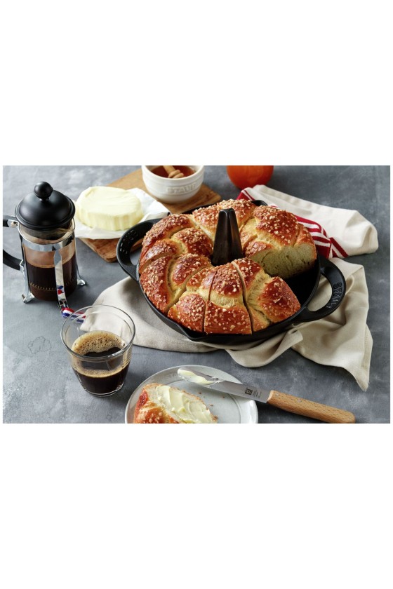 Staub Specialities Kippenbrader 24 cm, Zwart