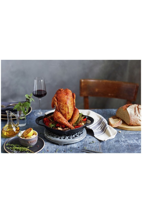 Staub Specialties Chicken Roaster 24 cm, Black