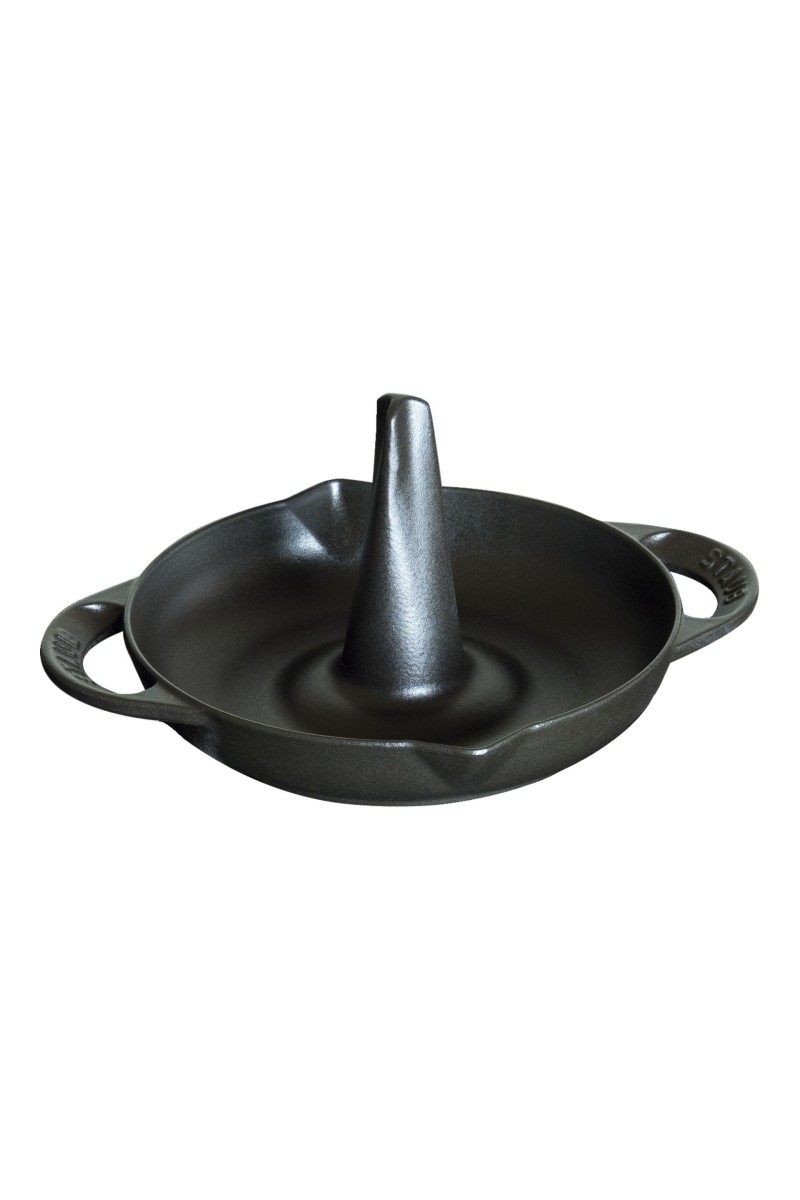 Staub Specialities Kippenbrader 24 cm, Zwart